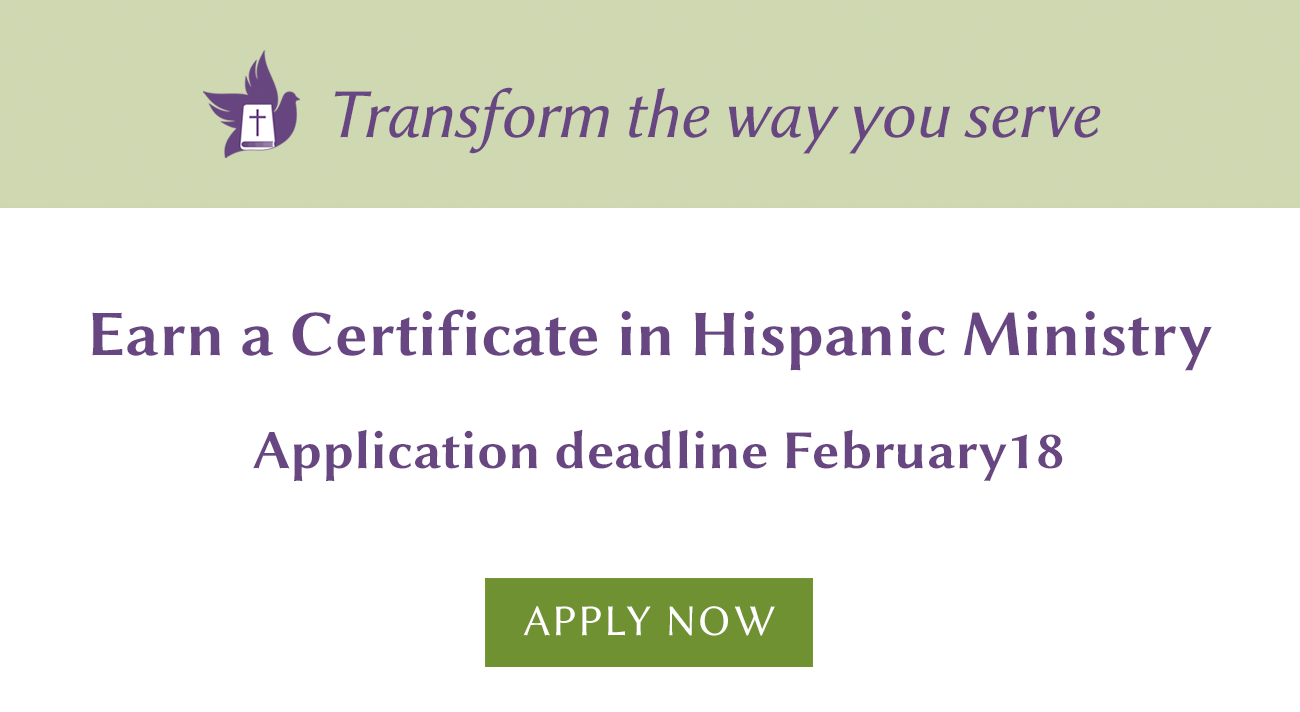 Certificate in Hispanic Ministry