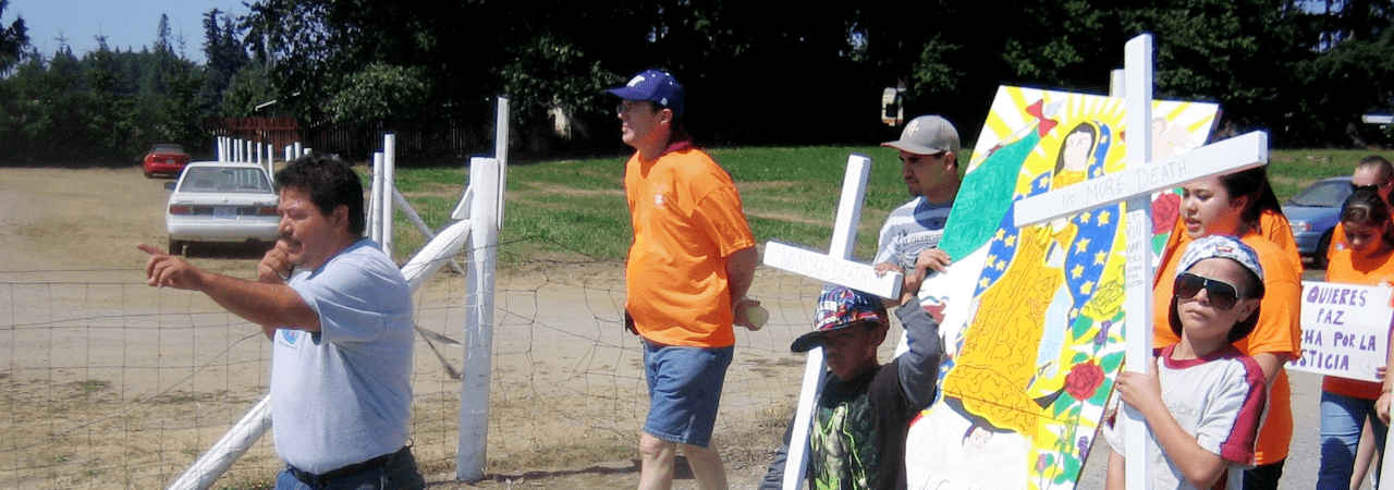 Latino and Other Catholics Marching to Protest for Better Treatment of Immigrants and Refugees
