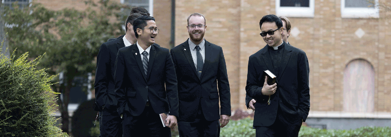 Seminarians supported by The Crozier Society