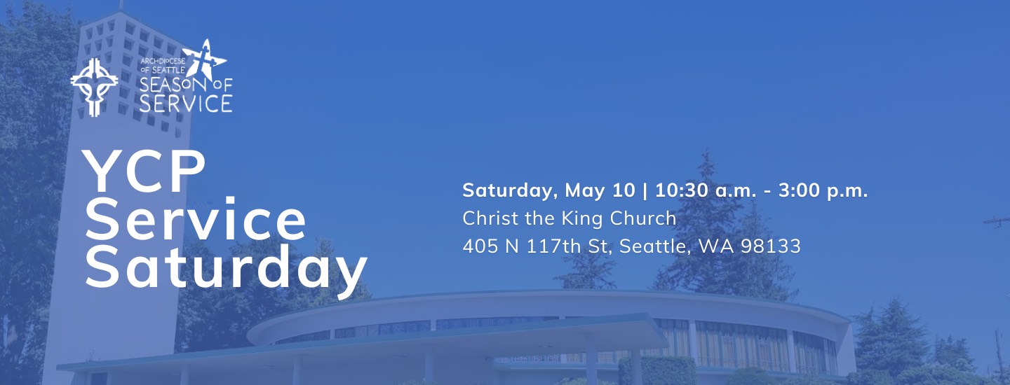 Young Catholic Professionals Service Saturday on May 10, 2025
